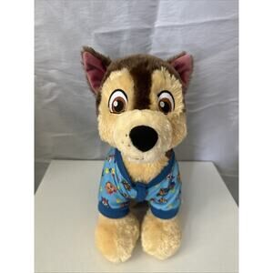 Build A Bear Workshop Paw Patrol 15" Chase Nickelodeon W/pajamas